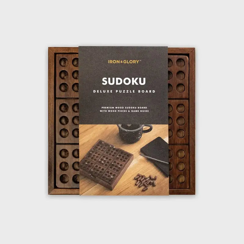 SUCK UK Sudoku - Wooden Game
