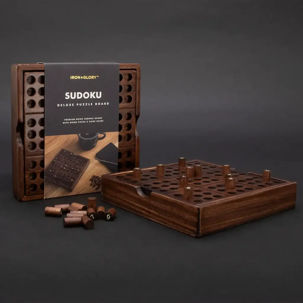 SUCK UK Sudoku - Wooden Game