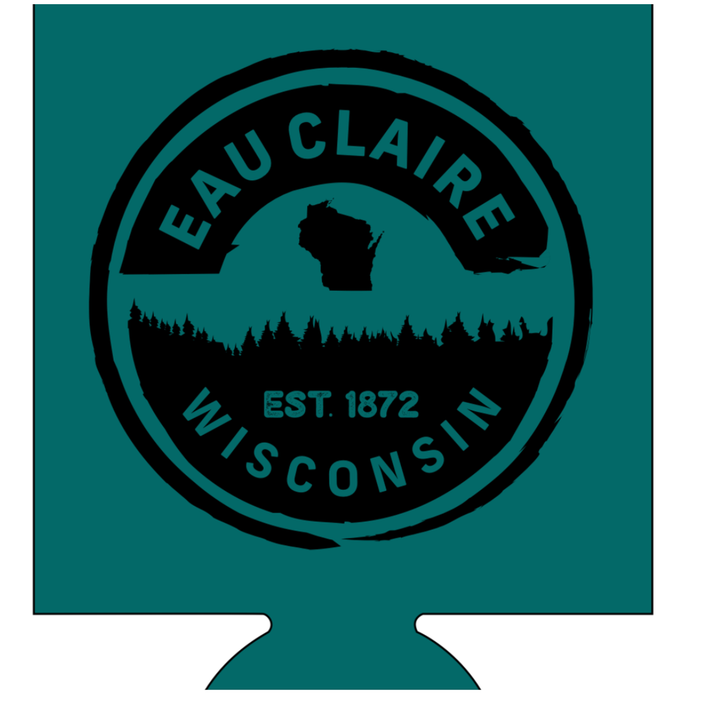 Volume One Eau Claire Forest Koozie