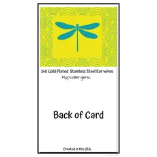 Dreamspirits Brass Garden Earrings