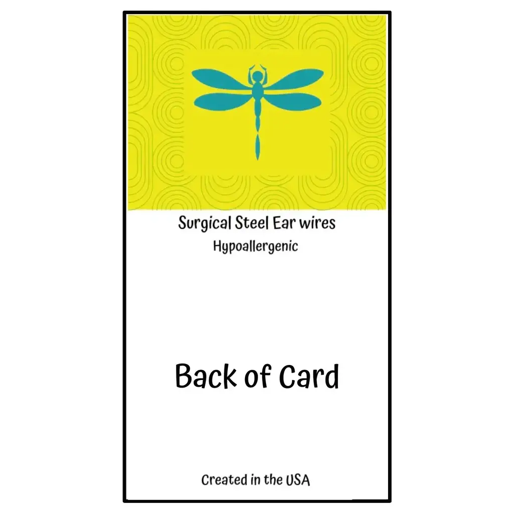 Bumblebee Photo Glass Earrings