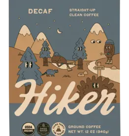 Hiker's Coffee Hiker - Decaf Ground Coffee - 12oz