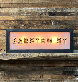 Second Chance Art & Accessories Lighted Sign - BARSTOW ST