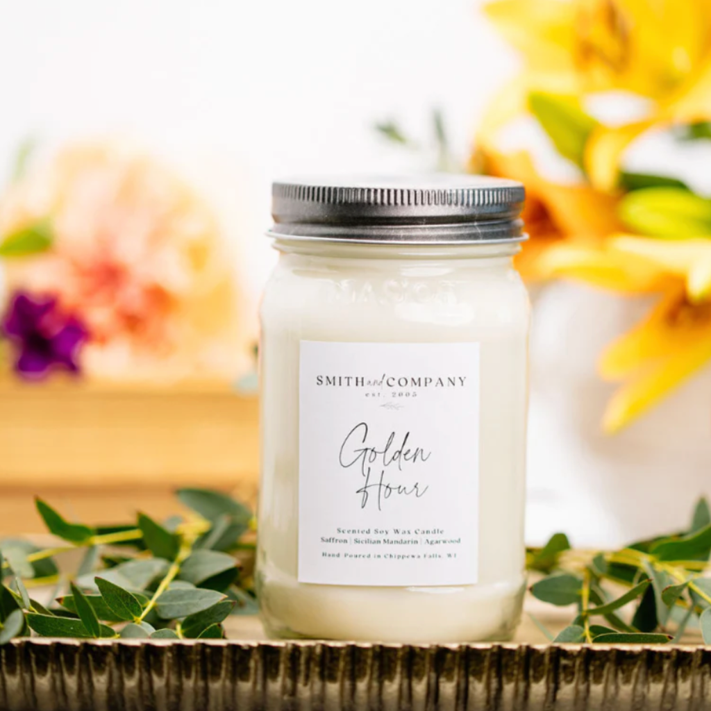Mason Jar Candle - Smith & Co. Candles -