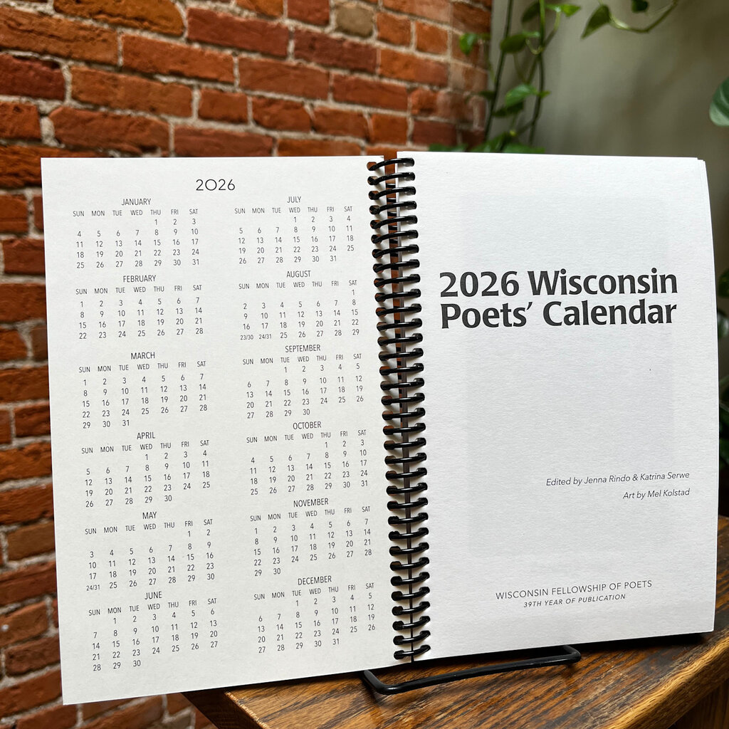 Wisconsin Fellowship of Poets Wisconsin Poets’ Calendar 2026