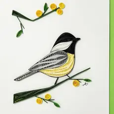 Iconic Quilling Quilling Greeting Card Chickadee
