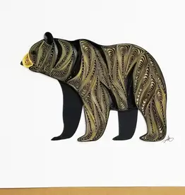 Iconic Quilling Quilling Greeting Card Bear