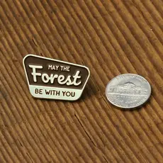 Squatchy Pin - May the Forest Be with You