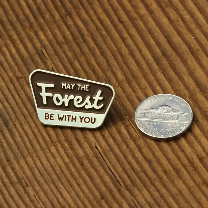 Squatchy Pin - May the Forest Be with You
