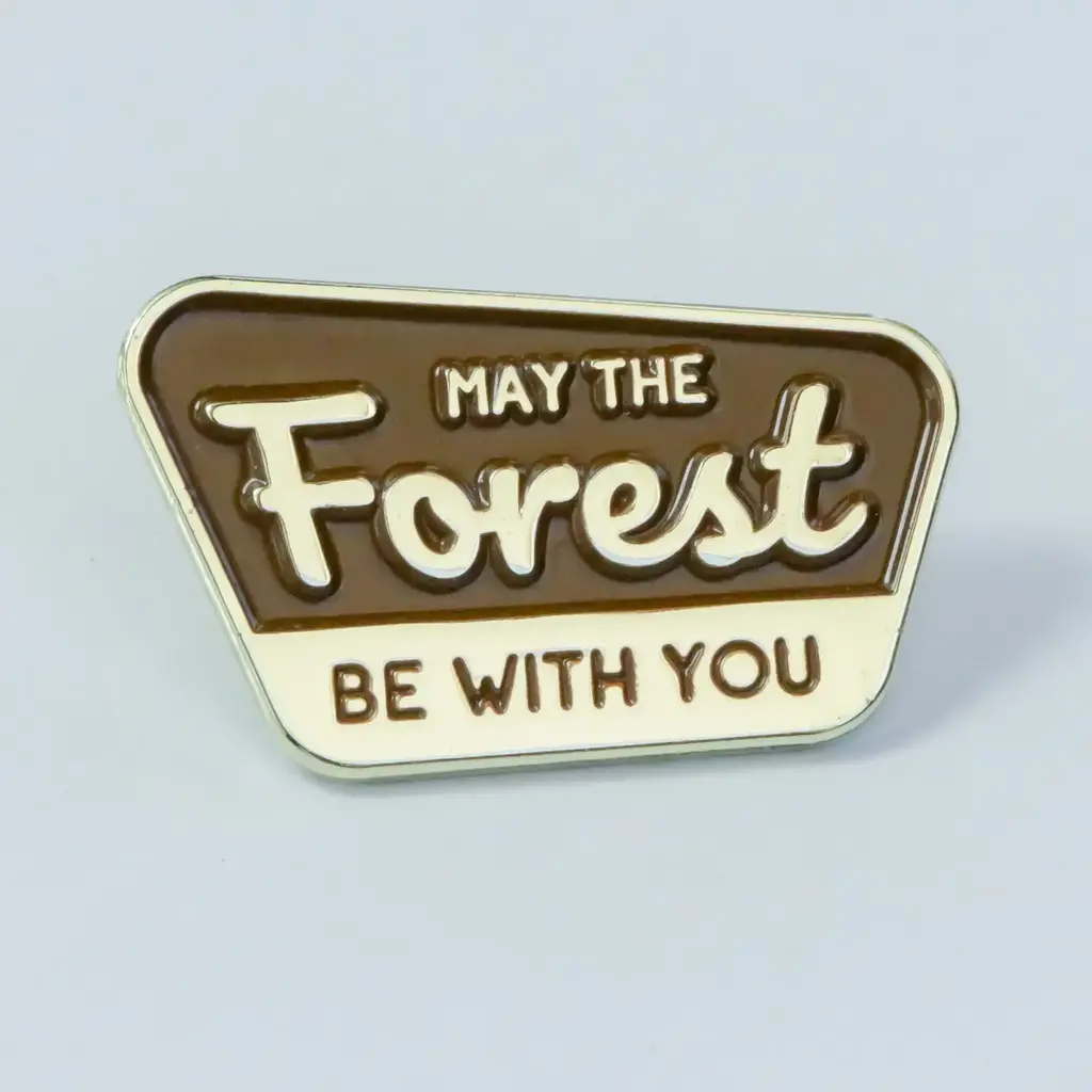 Squatchy Pin - May the Forest Be with You