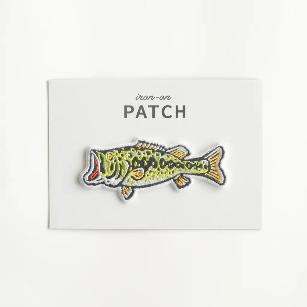 Union Made Largemouth Bass Patch
