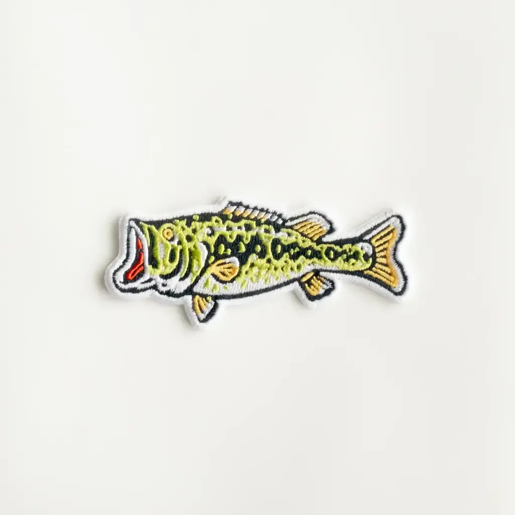 Union Made Largemouth Bass Patch