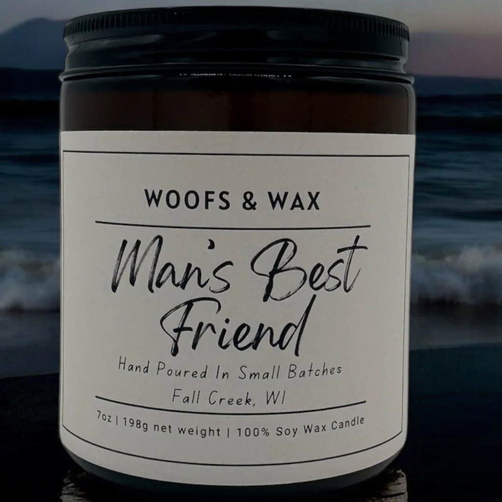 Woofs and Wax Candle 7oz