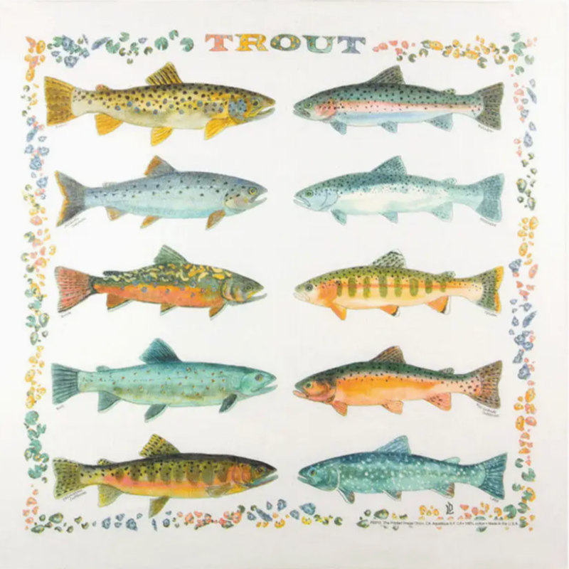 One Bay Distribution Trout Bandanna