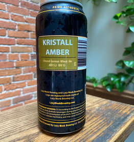 Lazy Monk Brewing Lazy Monk Beer - Kristall Amber Weiss Can (16 oz.)