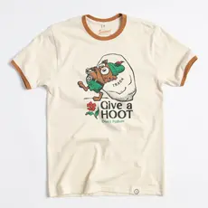 The Landmark Project Give a Hoot, Don't Pollute Ringer Tee