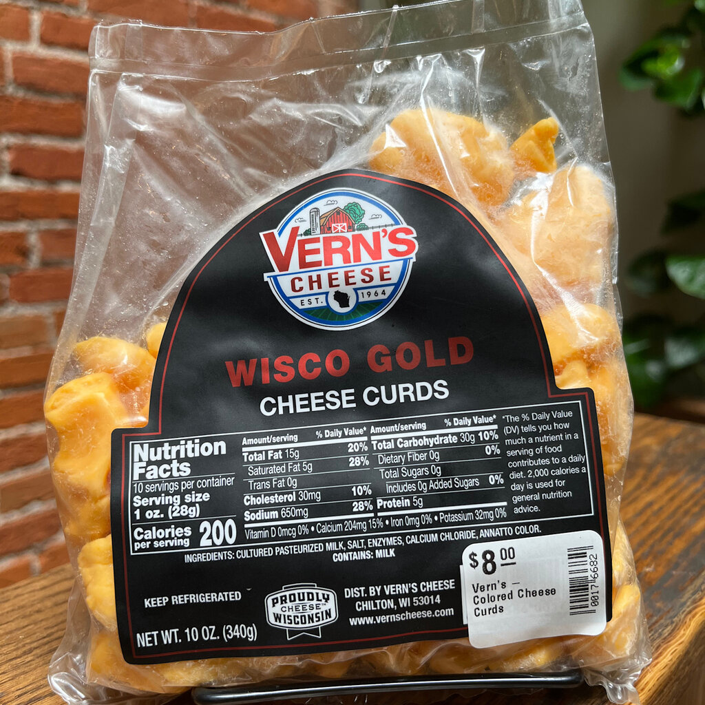 Vern's Cheese Vern's - Gold Cheese Curds
