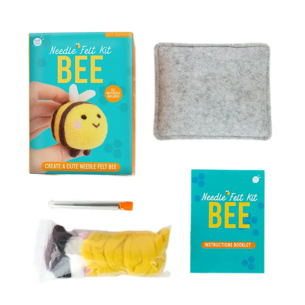 Gift Republic Bee Needle Felting Kit