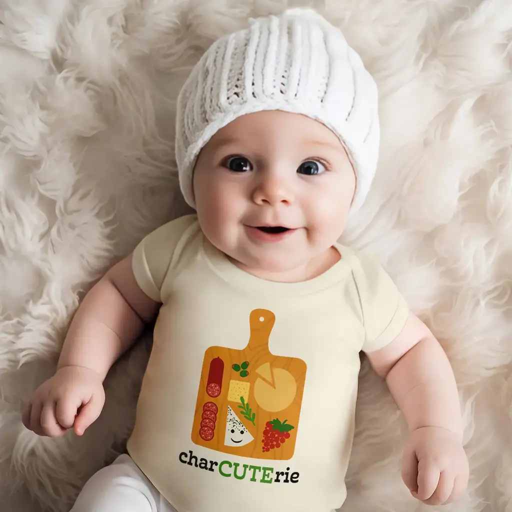 Rock Scissor Paper CharCUTErie Onesie