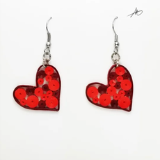 Iconic Quilling Quilling Earrings - Heart