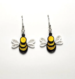 Iconic Quilling Quilling Earrings - Bee