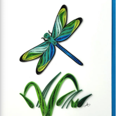Iconic Quilling Quilling Greeting Card Dragonfly