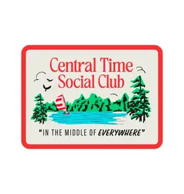 Giltee MKE Central Time Social Club Sticker