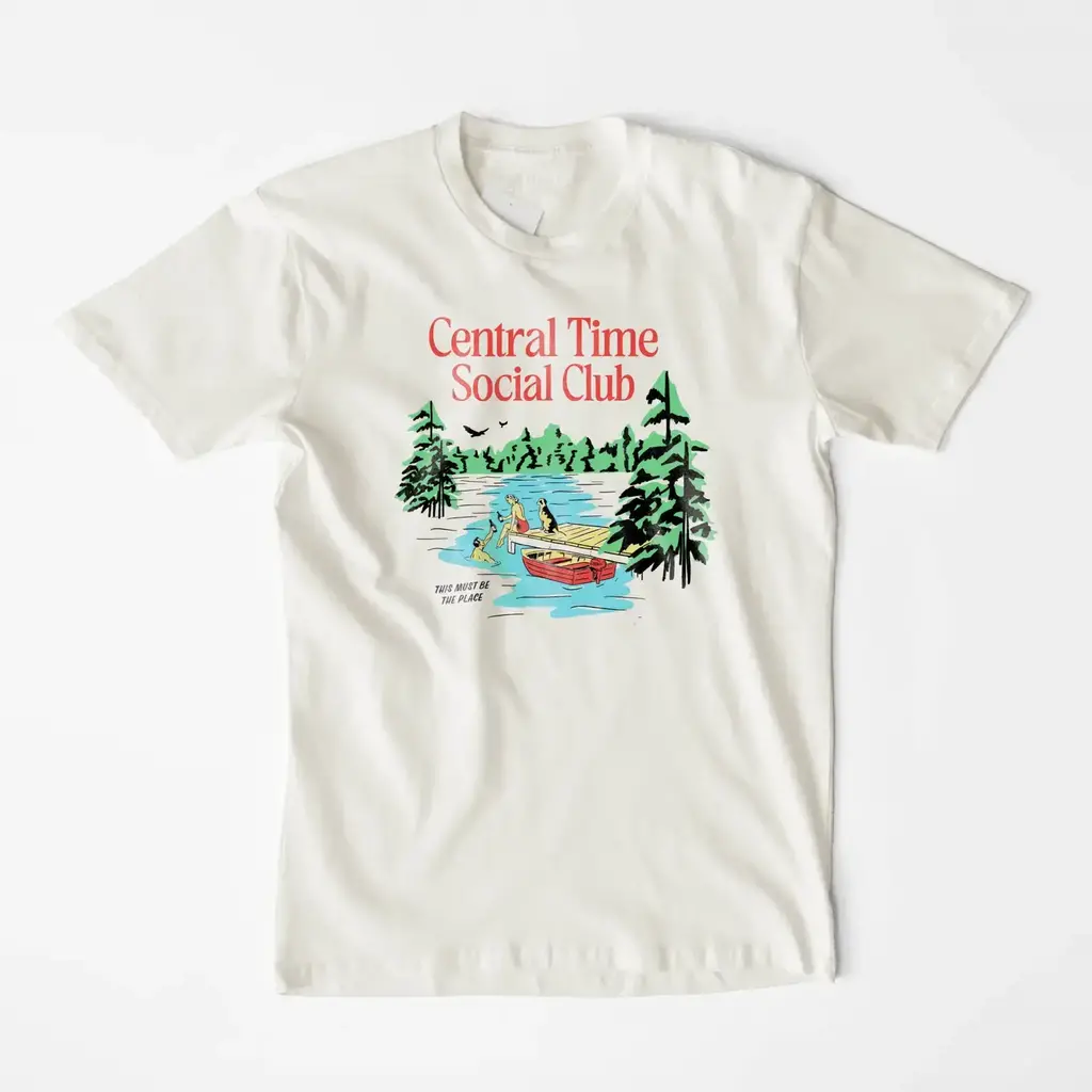 Giltee MKE Central  Time Social Club Tee
