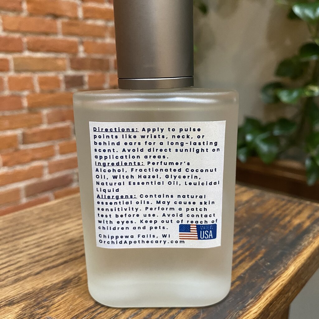 Orchid Apothecary All Natural Cologne - Bourbon Spray