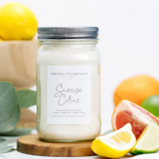 Mason Jar Candle - Smith & Co. Candles -