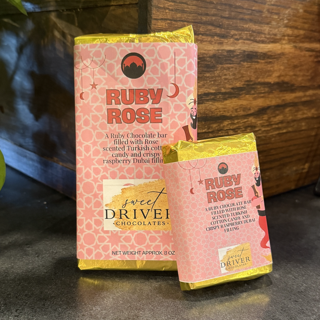 Sweet Driver Chocolates Sweet Driver Chocolates - Ruby Rose Bar (Small)