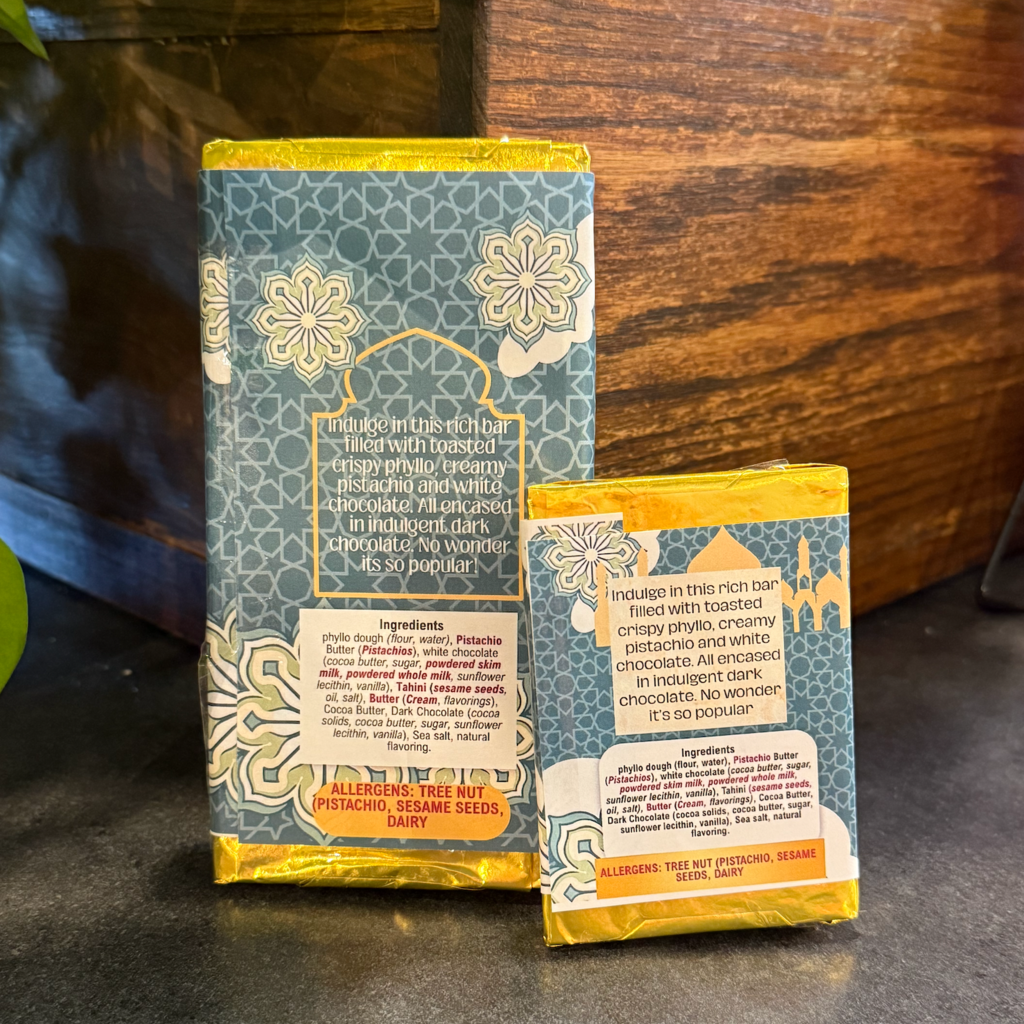 Sweet Driver Chocolates Sweet Driver Chocolates - Dark Chocolate Dubai Bar (Small)