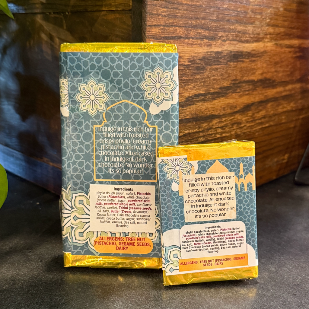 Sweet Driver Chocolates Sweet Driver Chocolates - Dark Chocolate Dubai Bar (Large)