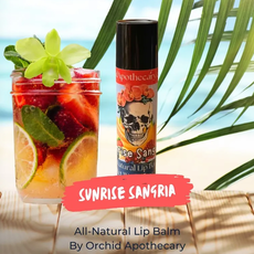 Orchid Apothecary Lip Balm - Sunrise Sangria
