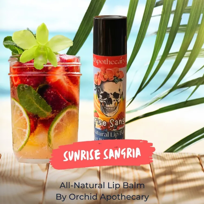 Orchid Apothecary Lip Balm - Sunrise Sangria