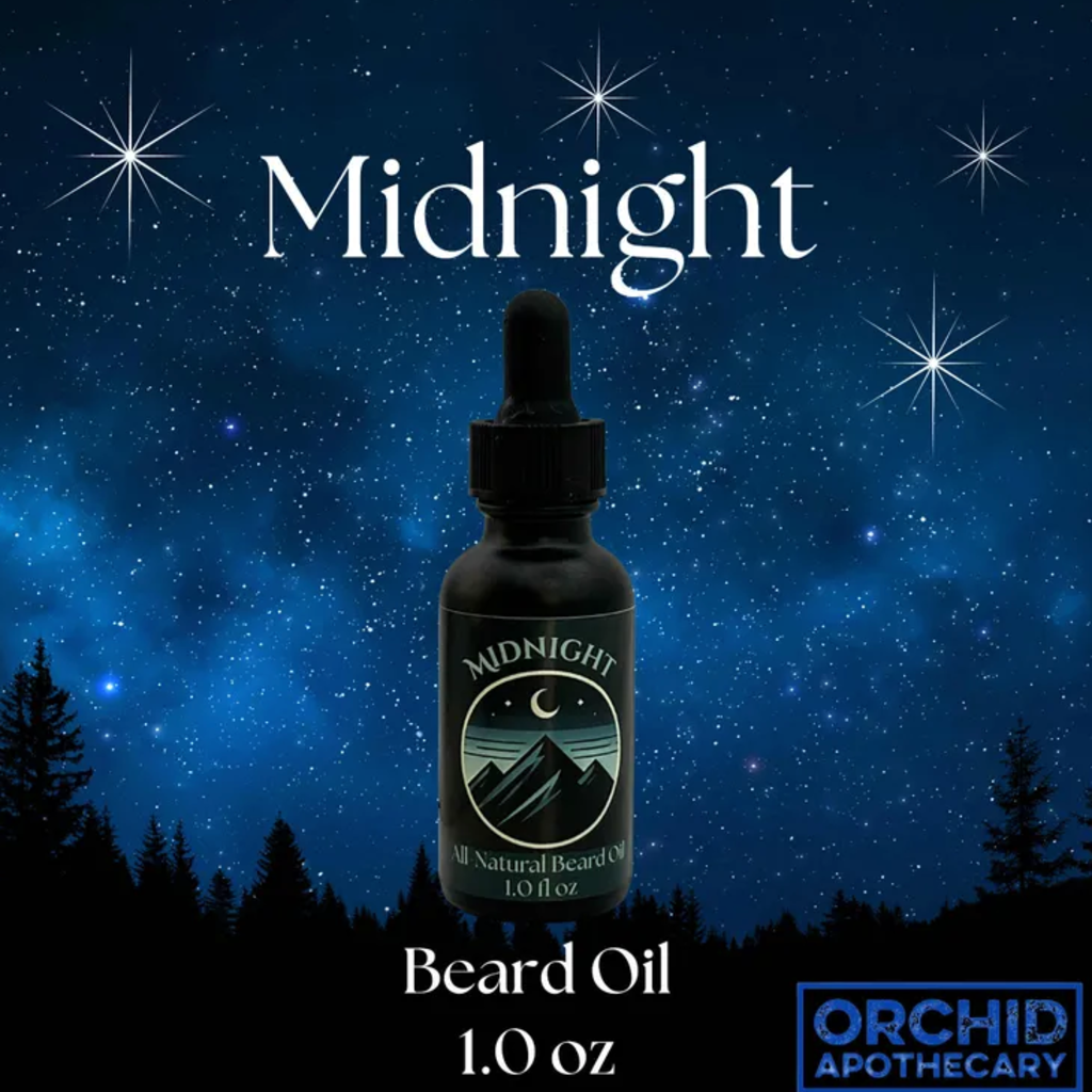 Orchid Apothecary Beard Oil - Midnight