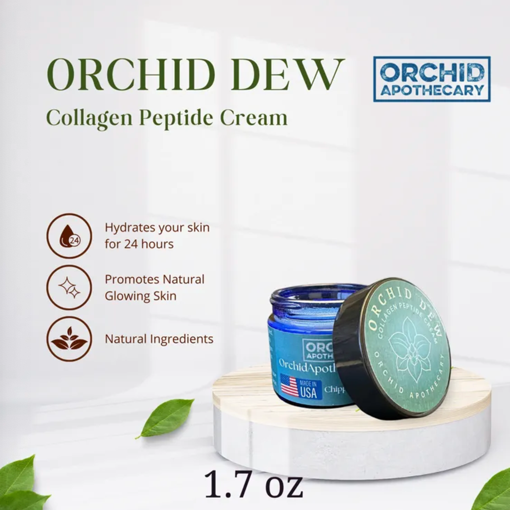 Orchid Apothecary Orchid Dew- Collagen-Peptide Face Cream