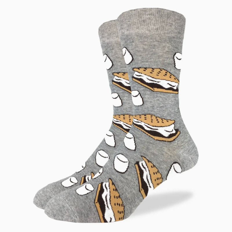 Good Luck Sock Crew Socks - S'mores