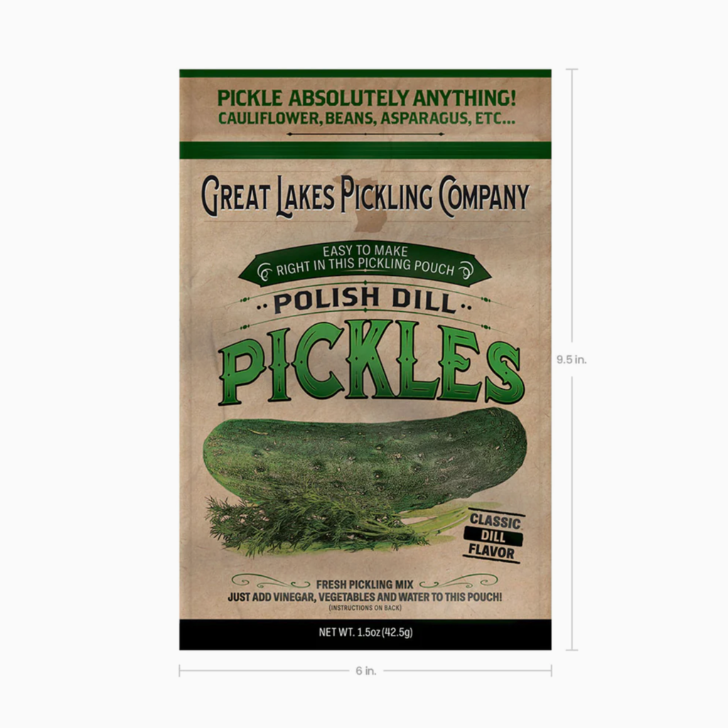 Great Lakes Pickling Company Pickling Pouch - Polish Dill