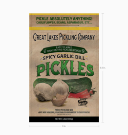 Great Lakes Pickling Company Pickling Pouch - Spicy Garlic Dill