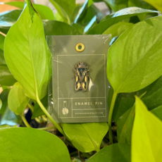 Ruff House Print Shop Enamel Pin - Bug