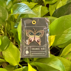 Ruff House Print Shop Enamel Pin - Butterfly