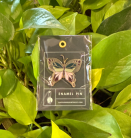 Ruff House Print Shop Enamel Pin - Butterfly
