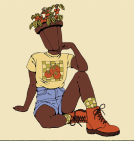 Pothead Prints Pothead Print - "Cherry Tomato" (6x6)