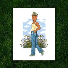 Kayla Marie Nyre Pothead Print - "Rudbeckia Hirta" (8x10)