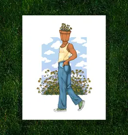 Kayla Marie Nyre Pothead Print - "Rudbeckia Hirta" (8x10)