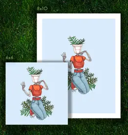 Kayla Marie Nyre Pothead Print - "Spooky" (8x10)