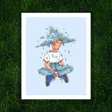 Kayla Marie Nyre Pothead Print - "Sad Boi" (8x10)