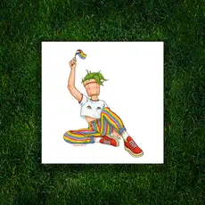 Kayla Marie Nyre Pothead Print - "Pride 2021" (8x8)