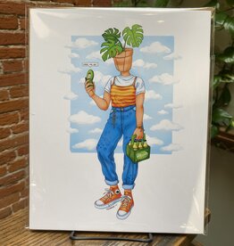 Kayla Marie Nyre Pothead Print - "Summer Vibe" (8x10)